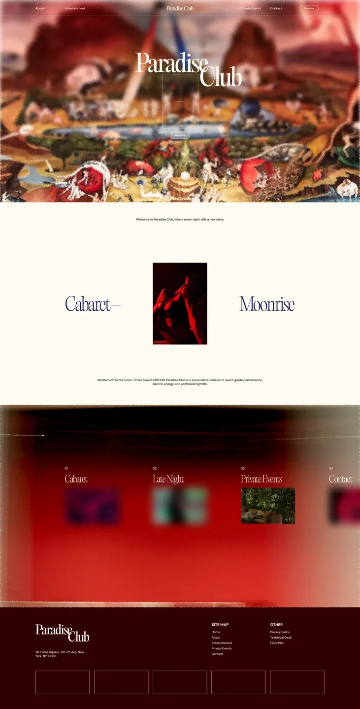 Paradise Club — documentation 03